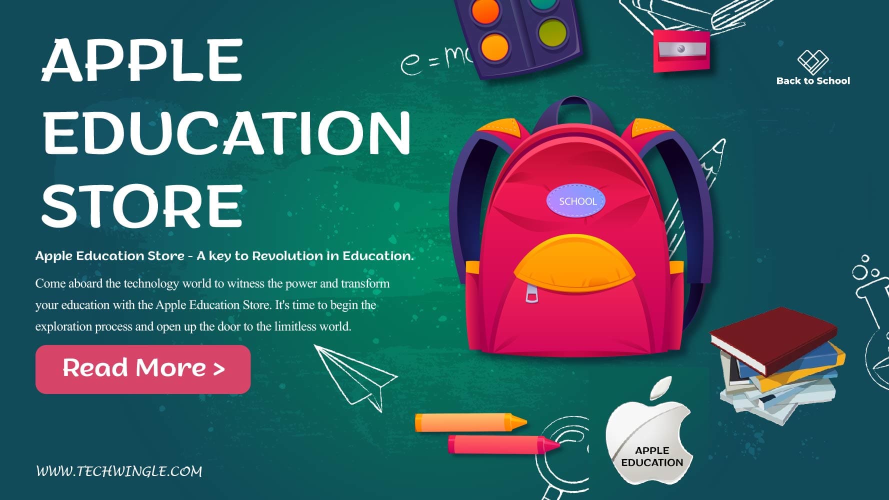 "Apple Education Store" Unlock the Power of Learning