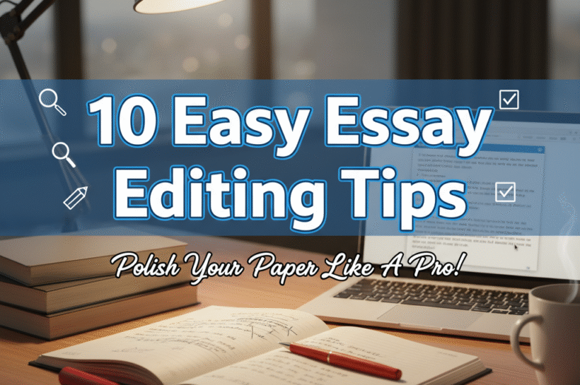 10 Easy Essay Editing Tips