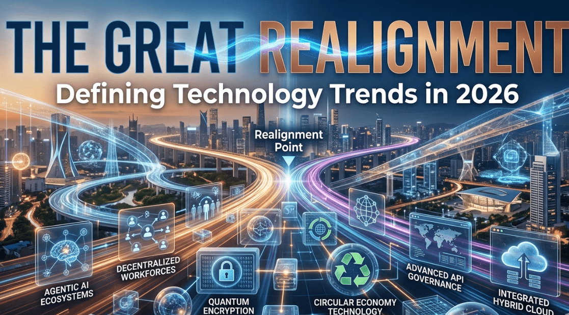 The Great Realignment technology trends 2026